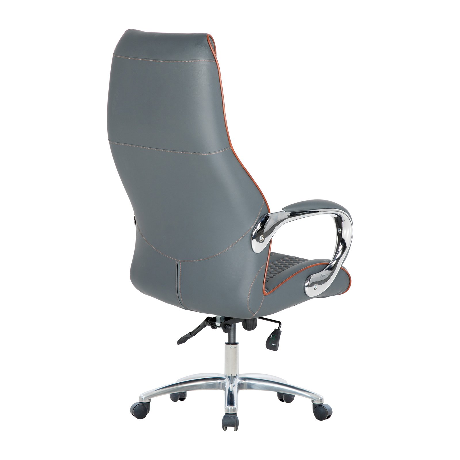 Ares Plus Alüminyum Kollu Alüminyum Ayaklı Deri Nakışlı Yönetici Koltukları