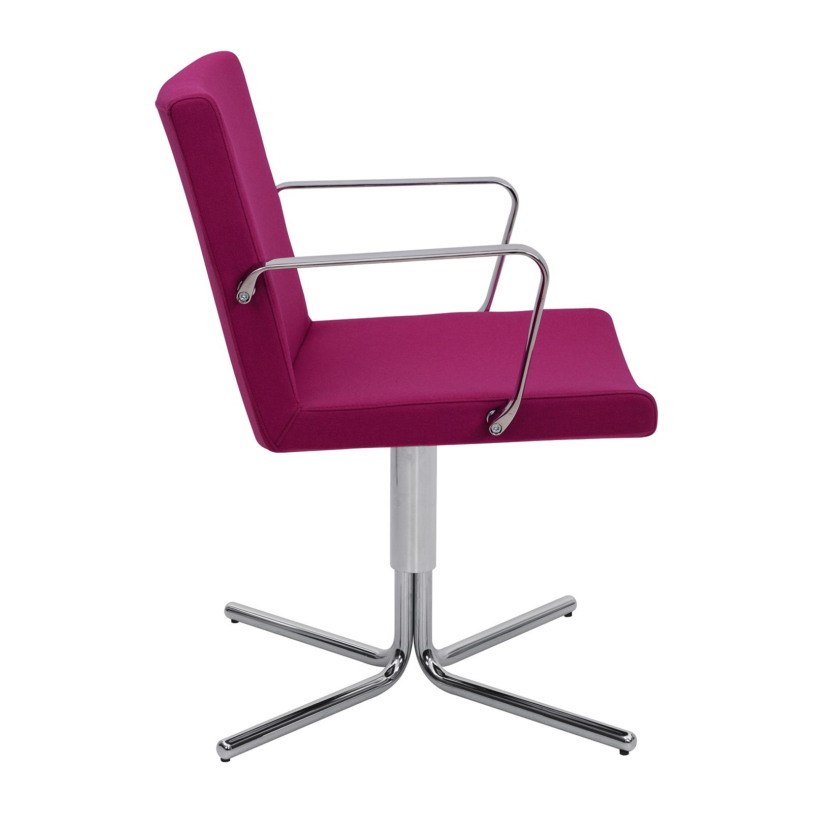 Toledo Krom Kollu Krom Ayaklı Proje Koltukları