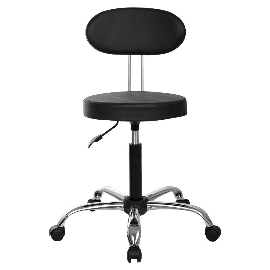 Tabure Arkalıklı Krom Ayaklı Tabureler