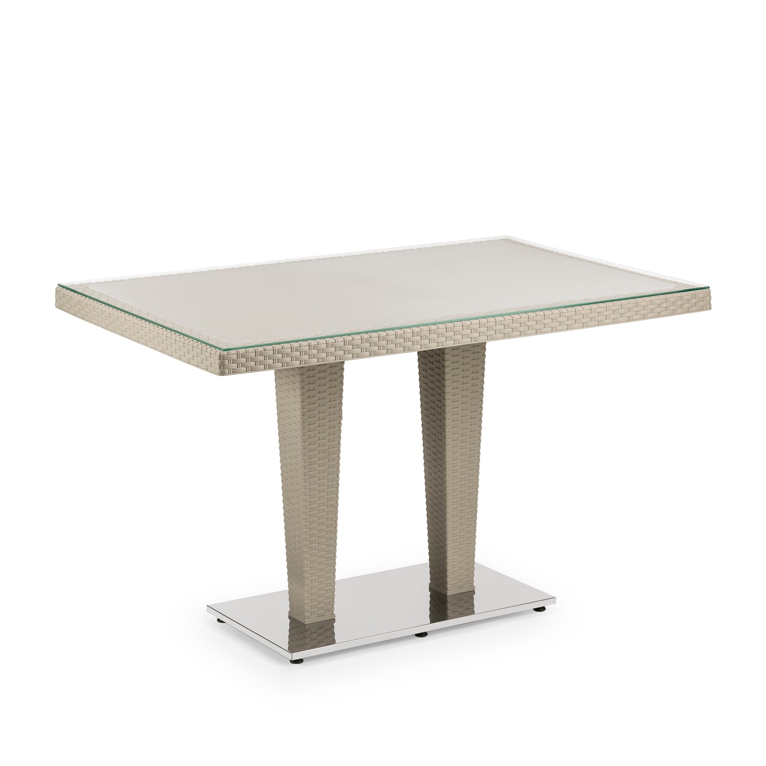 Antares Krom Ayaklı 80x120 Cm Masa