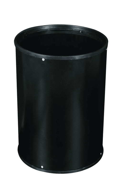 Plastik Geçmeli Kolon Çöp Kutusu